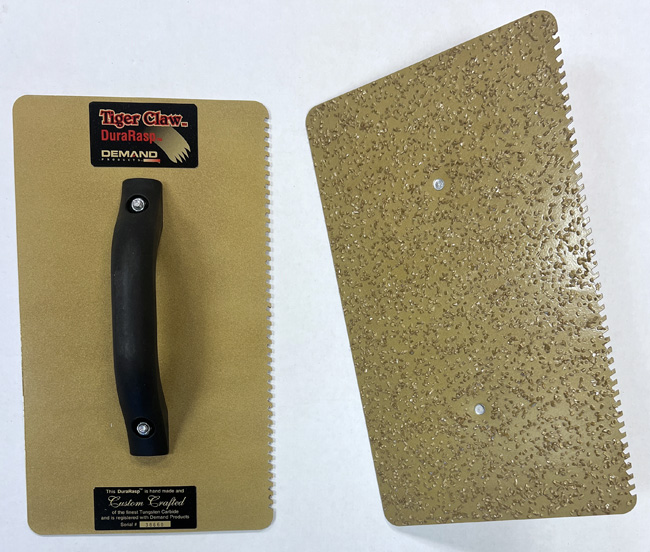 Tiger Claw Tungsten Carbide Sanding Rasp 8